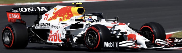 RED BULL F1 RB16B HONDA RA620H TEAM RED BULL RACING N 11 3rd TURKISH GP 2021 SERGIO PEREZ WHITE RED 1:43