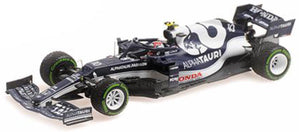 ALPHA TAURI F1 AT02 HONDA RA620H TEAM ALPHA TAURI N 10 TURKISH GP 2021 PIERRE GASLY WHITE BLUE 1:43