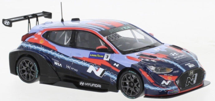HYUNDAI VELOSTER N ETCR N.3 HYUNDAI MOTORSP.ETCR PAU 2021 CHILTON 1:43