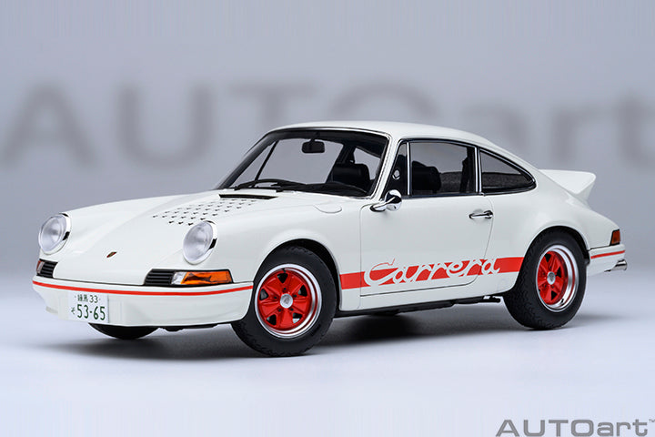 1/18 Porsche 911 Carrera 2.7 RS *The Circuit Wolf*, white/red 1:18