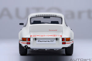 1/18 Porsche 911 Carerra 2.7 RS, Grandprix white with red stripes 1:18
