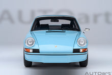 Indlæs billede til gallerivisning 1/18 Porsche 911 Carerra 2.7 RS, Gulf blue with black stripes 1:18