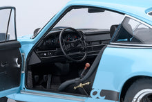 Indlæs billede til gallerivisning PORSCHE 911 CARRERA RS 2.7 COUPE 1973 BLUE BLACK 1:18