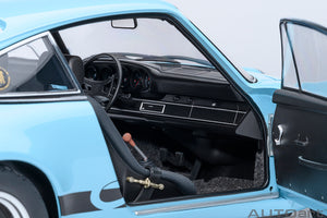 1/18 Porsche 911 Carerra 2.7 RS, Gulf blue with black stripes 1:18