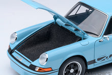 Indlæs billede til gallerivisning PORSCHE 911 CARRERA RS 2.7 COUPE 1973 BLUE BLACK 1:18
