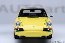 Indlæs billede til gallerivisning 1/18 Porsche 911 Carerra 2.7 RS, Light yellow with green stripes 1:18