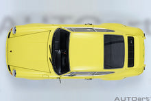 Indlæs billede til gallerivisning 1/18 Porsche 911 Carerra 2.7 RS, Light yellow with green stripes 1:18