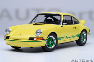 1/18 Porsche 911 Carerra 2.7 RS, Light yellow with green stripes 1:18