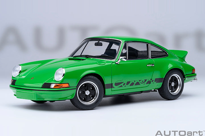 PORSCHE 911 CARRERA RS 2.7 COUPE 1973 GREEN BLACK