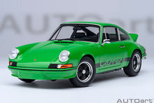 Indlæs billede til gallerivisning PORSCHE 911 CARRERA RS 2.7 COUPE 1973 GREEN BLACK