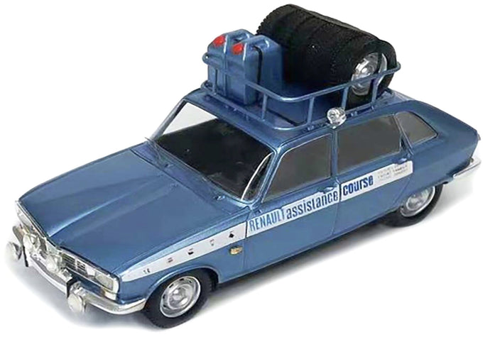 Renault 16 ASSISTANCE RALLY blå/hvid 1:43