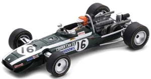 Cooper T86B #16 ROBIN WIDDOWS BRITISH GP 1968 mørk grøn/hvid 1:43