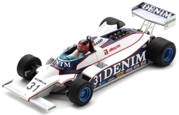 Osella FA1B #31 PIERCARLO GHINZANI BELGIAN GP 1981 hvid/blå/rød 1:43