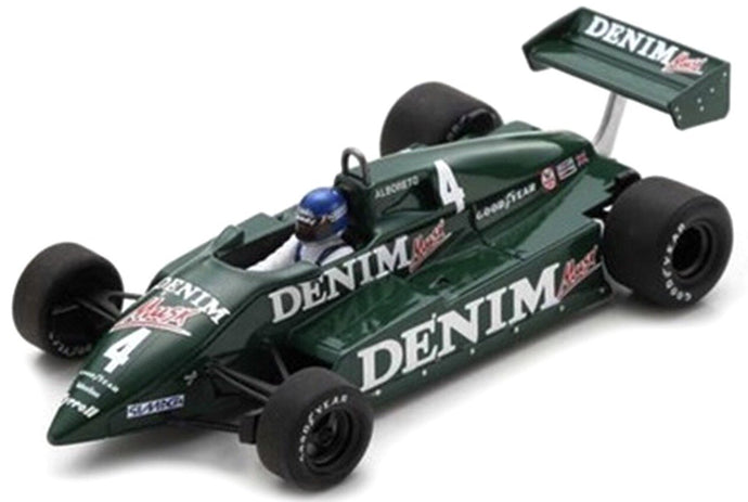 Tyrrel 011 #4 BRIAN HENTON ITALIAN GP 1982 grøn 1:43