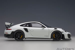 PORSCHE 911 GT2 RS 2017 WEISSACH PACKAGE WHITE 1:18