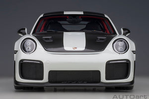 PORSCHE 911 GT2 RS 2017 WEISSACH PACKAGE WHITE 1:18