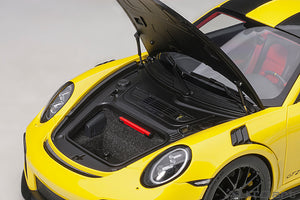 porsche 911 (991) GT2 weissach package, racing yellow 1:18
