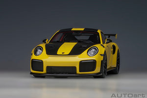 porsche 911 (991) GT2 weissach package, racing yellow 1:18