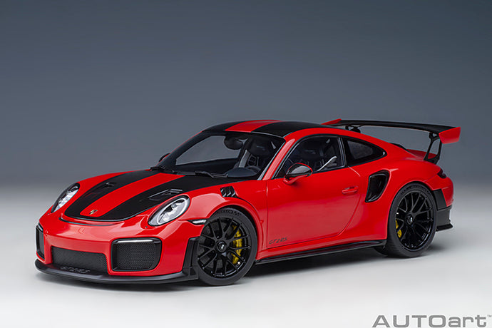 porsche 911 (991) GT2 weissach package, guards red 1:18