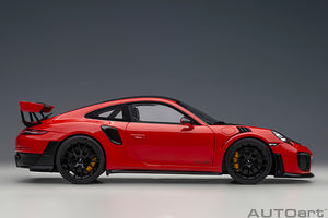 porsche 911 (991) GT2 weissach package, guards red 1:18