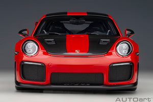 porsche 911 (991) GT2 weissach package, guards red 1:18