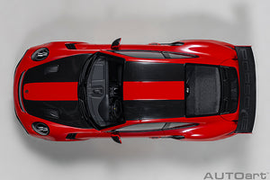 porsche 911 (991) GT2 weissach package, guards red 1:18