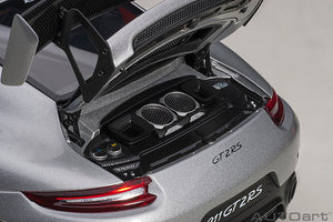porsche 911 (991) GT2 weissach package, gt silver 1:18