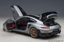 Indlæs billede til gallerivisning porsche 911 (991) GT2 weissach package, gt silver 1:18