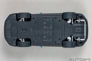 porsche 911 (991) GT2 weissach package, miami blue 1:18