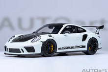 Indlæs billede til gallerivisning PORSCHE 911 991-2 GT3 RS COUPE WEISSACH PACKAGE 2017 WHITE 1:18