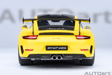 Indlæs billede til gallerivisning PORSCHE 911 991-2 GT3 RS COUPE WEISSACH PACKAGE 2017 RACING YELLOW 1:18