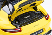 Indlæs billede til gallerivisning PORSCHE 911 991-2 GT3 RS COUPE WEISSACH PACKAGE 2017 RACING YELLOW 1:18