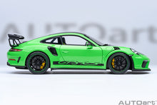 Indlæs billede til gallerivisning PORSCHE 911 991-2 GT3 RS COUPE WEISSACH PACKAGE 2017 LIZARD GREEN 1:18