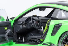 Indlæs billede til gallerivisning PORSCHE 911 991-2 GT3 RS COUPE WEISSACH PACKAGE 2017 LIZARD GREEN 1:18