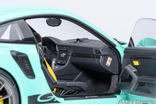Indlæs billede til gallerivisning PORSCHE 911 991-2 GT3 RS COUPE 2017 RIVIERA BLUE 1:18