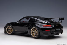 Indlæs billede til gallerivisning 1/18 Porsche 911 (991.2) GT2 Weissach Package, black 1:18