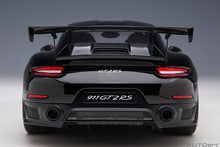 Indlæs billede til gallerivisning 1/18 Porsche 911 (991.2) GT2 Weissach Package, black 1:18