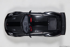 1/18 Porsche 911 (991.2) GT2 Weissach Package, black 1:18