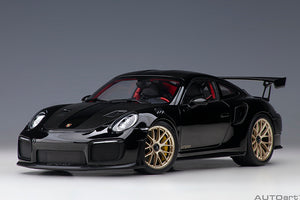 1/18 Porsche 911 (991.2) GT2 Weissach Package, black 1:18