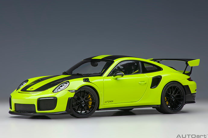 1/18 Porsche 911 (991.2) GT2 Weissach Package, acid green 1:18