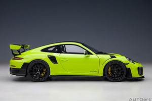 1/18 Porsche 911 (991.2) GT2 Weissach Package, acid green 1:18