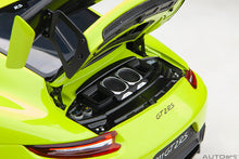 Indlæs billede til gallerivisning 1/18 Porsche 911 (991.2) GT2 Weissach Package, acid green 1:18