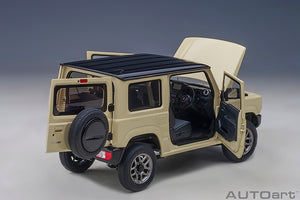 1/18 Suzuki Jimny, chiffon ivory with black roof 1:18