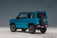 Indlæs billede til gallerivisning 1/18 Suzuki Jimny, brisk blue with black roof 1:18