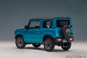 1/18 Suzuki Jimny, brisk blue with black roof 1:18