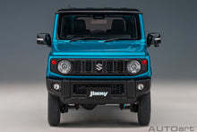 Indlæs billede til gallerivisning SUZUKI JIMNY JB64 LHD 2018 BRISK BLUE MET 1:18