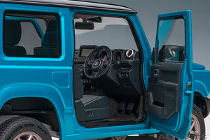 1/18 Suzuki Jimny, brisk blue with black roof 1:18