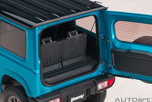 Indlæs billede til gallerivisning SUZUKI JIMNY JB64 LHD 2018 BRISK BLUE MET 1:18