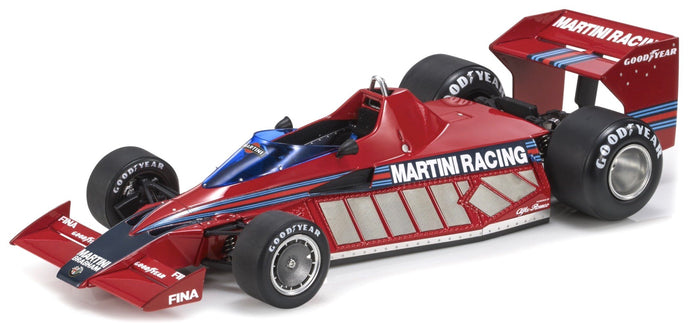 BRABHAM F1 BT46 ALFA ROMEO PROTOTYPE MARTINI RACING N 0 1977 WITH SHOWCASE RED 1:18