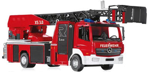 Mercedes Benz ATEGO DL L32A-XS 3.0 FEUERWEHR - ROSENBAUER rød/hvid/grå 1:43